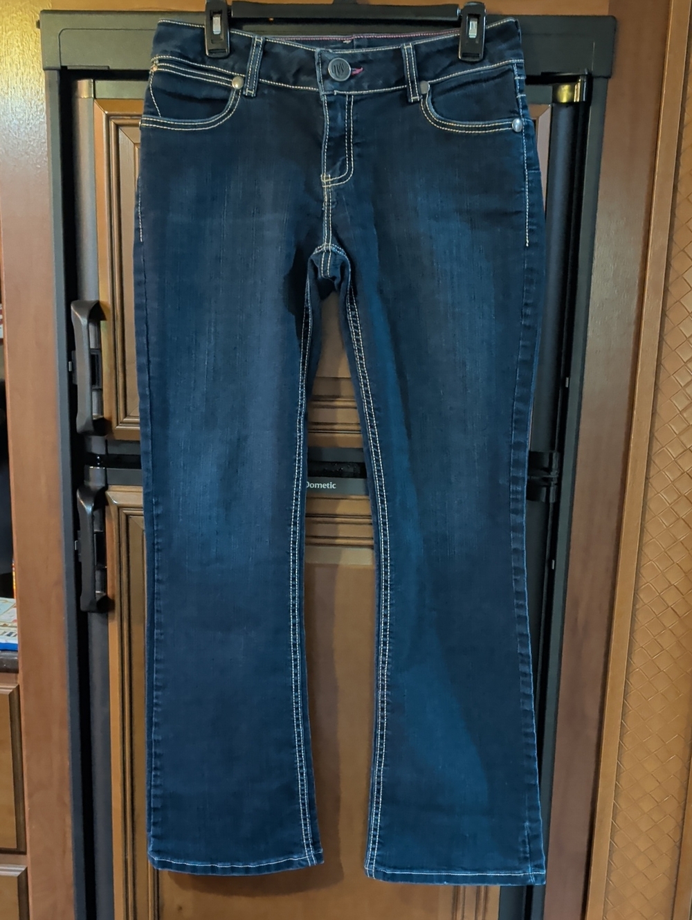 Wrangler Dark Blue Women's Boot Cut Jeans Western